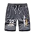 Produktbild KPILP Hosen Herren Shorts Mit Taschen Kurze Sweatpants Drucken Sport Shorts Fitness Jogging Shorts Sommer Workout Hose