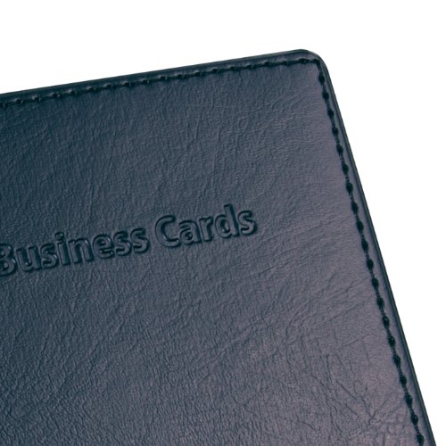 Tarjetas de visita sin pérdidas usando el tarjetero negro Sigel VZ171 de oficina 2