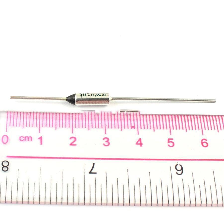 10Pcs Lot Thermal Fuse Cutoff TF 99 Degree 250V 10A BF99