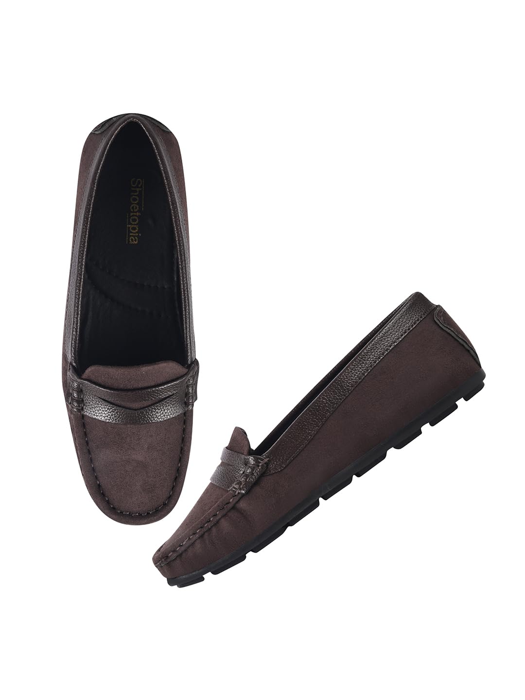 shoetopia Women Suede Loafers-picture-56