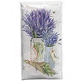 Mary Lake-Thompson Herb Jar with Lavender Flour Sack Dish Towel