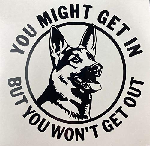 german shepherd vinyl decals