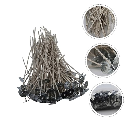 200 mechas de algodón para velas DIY 5.91 in miniatura 7