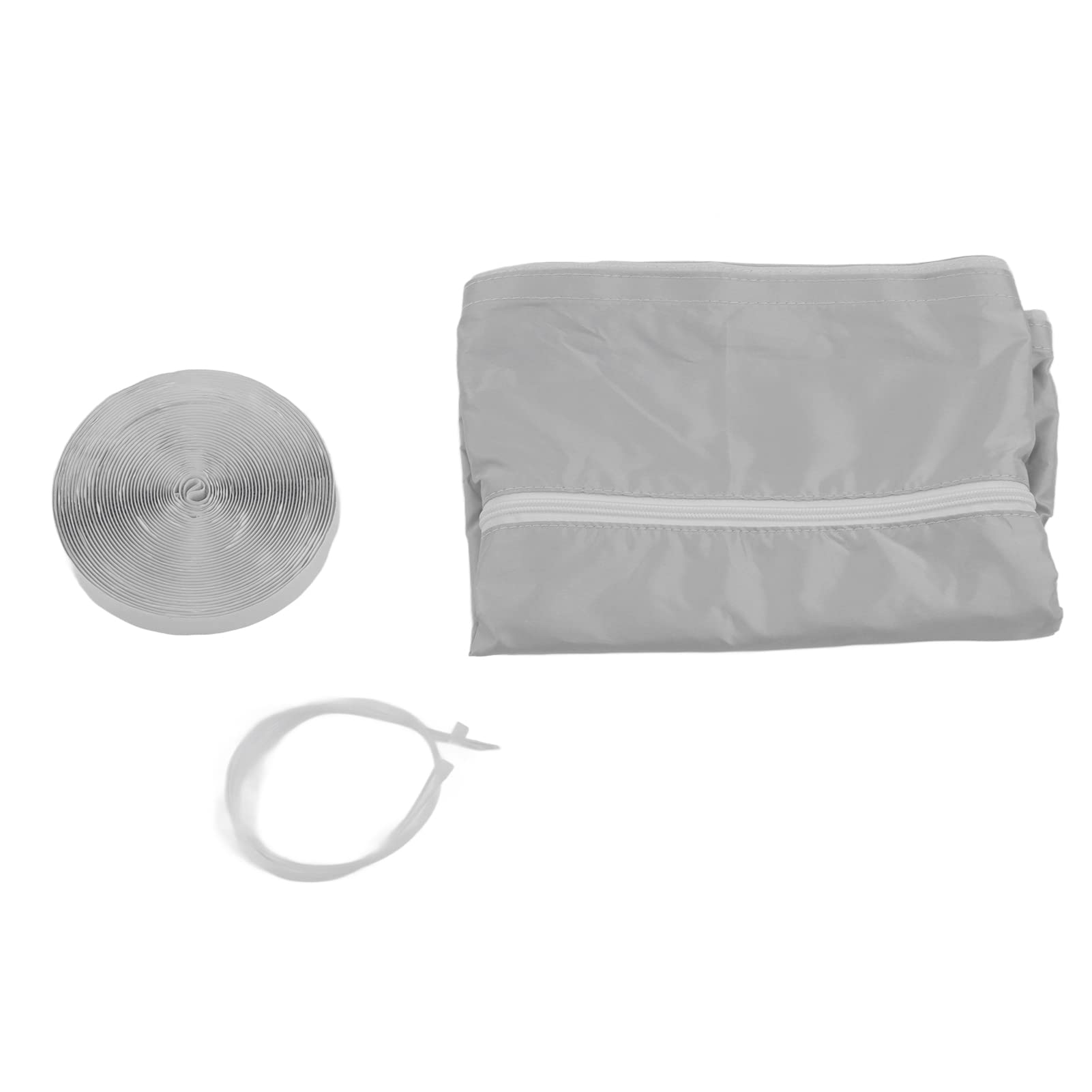 Kit Guarnizioni Universali per Vetri per Condizionatore, Tessuto Sigillante per Finestre 9,8/13,1 Piedi Kit Guarnizioni per Finestre Ac con Cerniera e Chiusura Adesiva, per(4 Meter / 13.1ft)