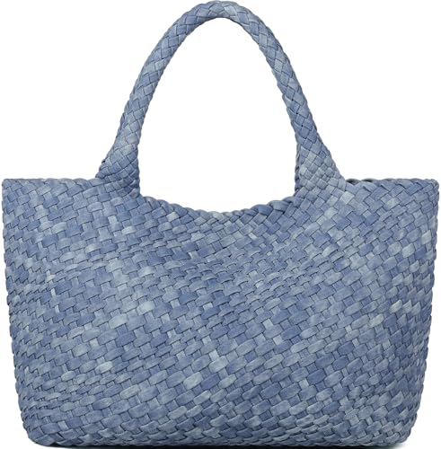 Image of Queenoris Shoulder Bags for Women, Fashion Purses and Handbags Top Handle Vegan Leather Shopper Satchel Large Travel Tote Bag | TOP HANDLE