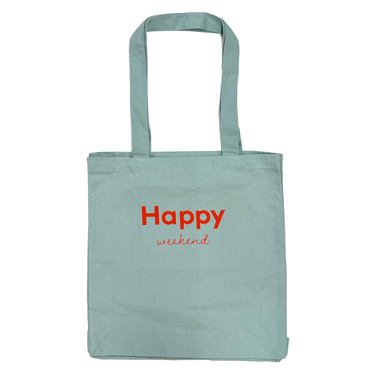 Amazon.co.jp: トートバッグ 無地 おしゃれ HAPPY ロゴ入 縦長