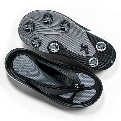 ZORIZ Zoomy Golf Sandals - Unisex Golf Flip Flops With Removable Tornado Golf Cleats - Mens and Womens Sandals for Walking, Beach, or Sports2