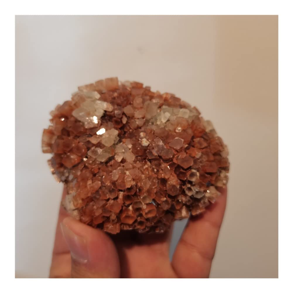 Edelsteine ​​zur Dekoration, 500 g, natürliche Blume, Nephelin-Pendel, Original-Reiki-Rohkristall-Cluster, Lehrexemplar, dekorativer Aura-Kristall Voller Textur (Size : 150-200g)
