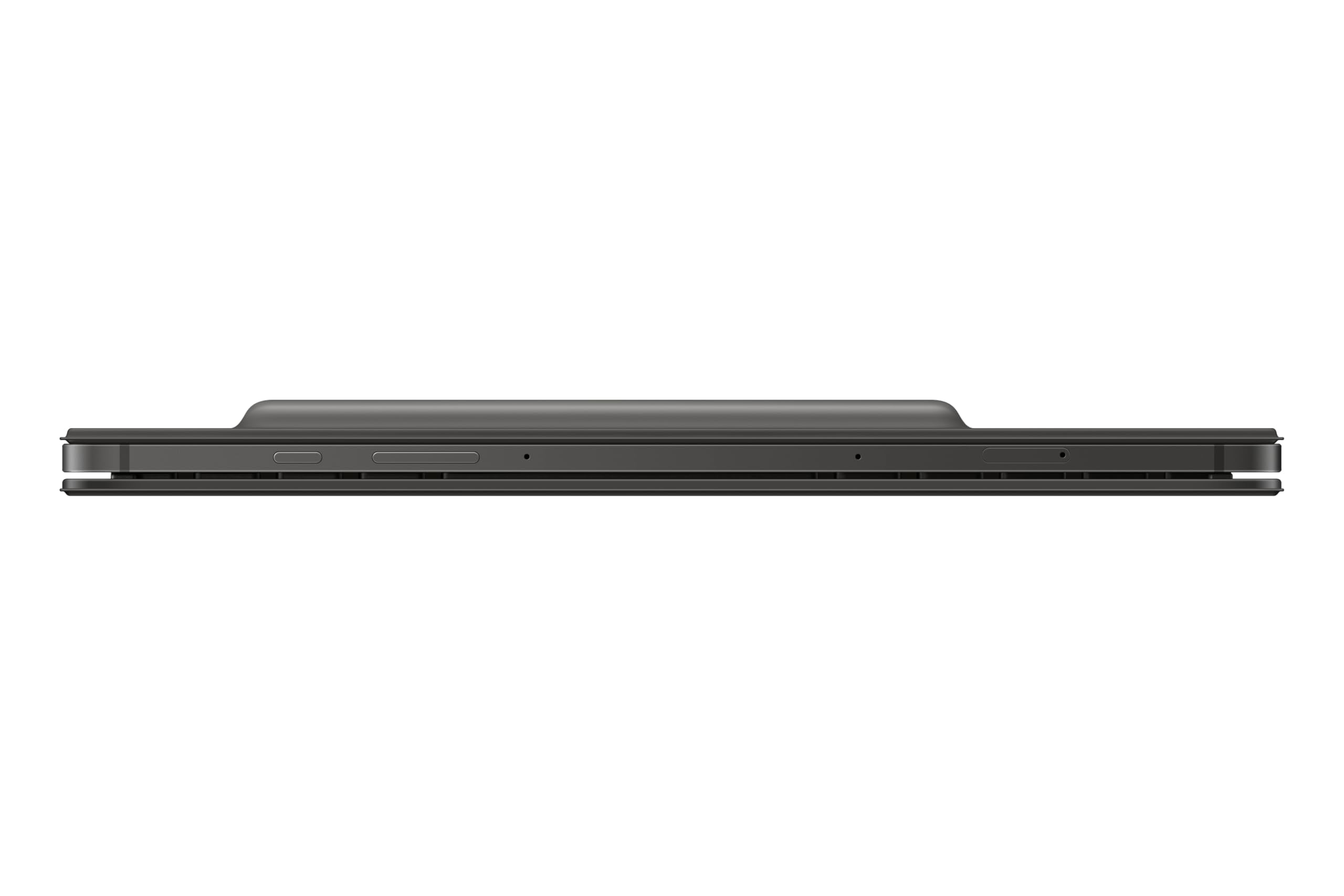 Samsung Book Cover Keyboard Slim EF-DX720 für das Galaxy Tab S10 Lite FE S9 mit QWERTZ-Tastatur und AI-Taste, Einteilige schlankes Design, S Pen Fach, Black