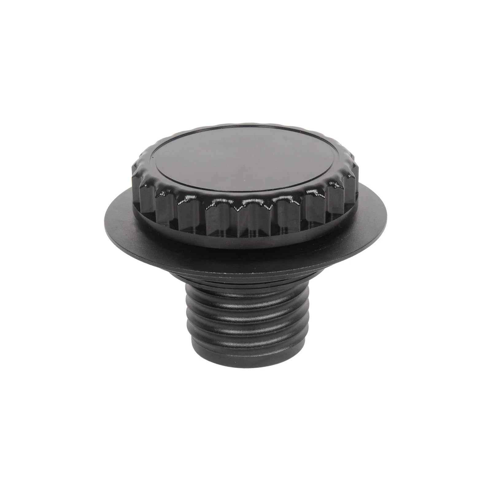Moto TapóN DepóSito Gasolina Tapa De Tanque Combustible Y Aceite Aluminio Para B&M&W Serie R R45 R65 R80 R90 R100, Color Negro, Sin Llave(Black2)