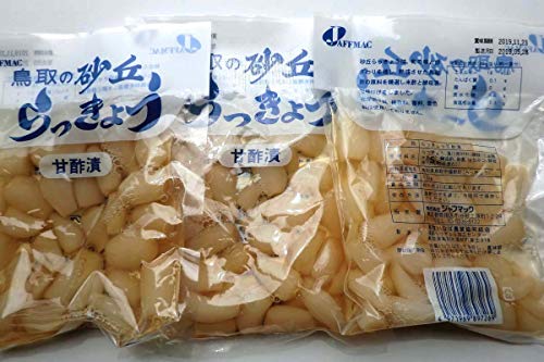 無添加 ジャフマック 砂丘らっきょう 甘酢漬 110g×3袋