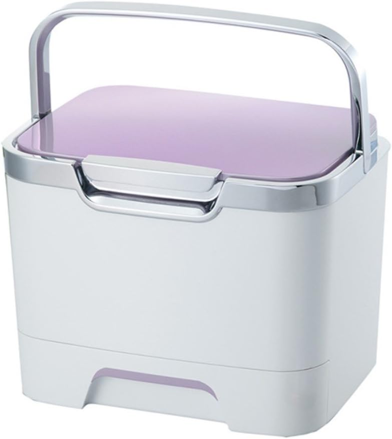 MI Creations DX COB-350 Cosmetics Box, Made in Japan, Large Capacity, Excellent Storage Box, Purple