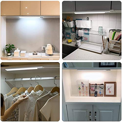 SOAIY 30cm Luce sottopensile con sensore movimento...