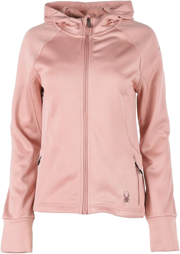 SpyderWomen's Hayer Full Zip Hoodie Misty Rose / S, Misty Rose, S