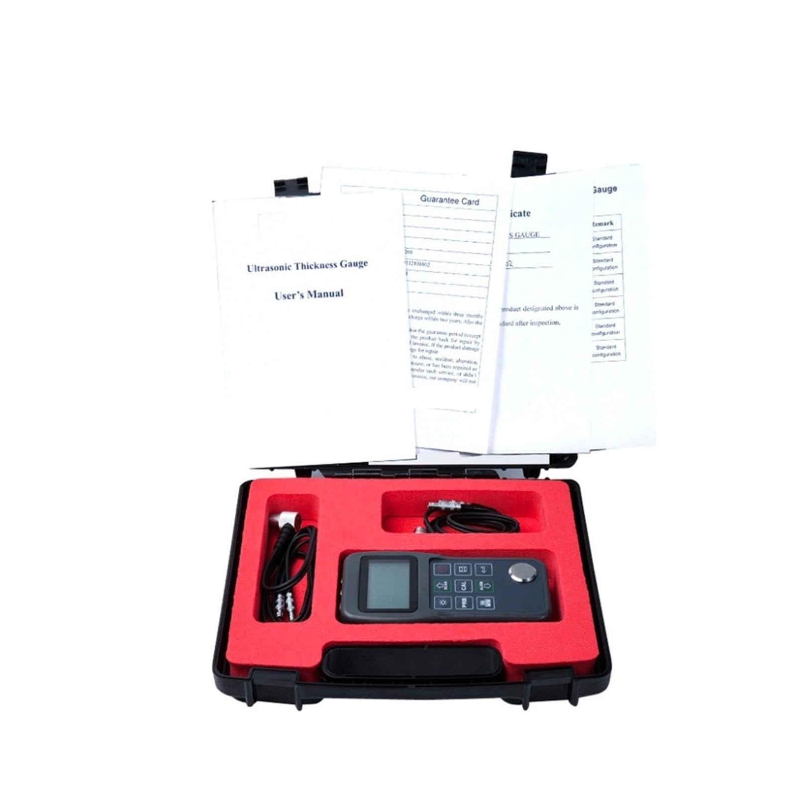 Medidor de Espesor, Medidor de espesor ultrasónico digital DTEC DT210, alta precisión 0,1 mm, mide el del metal