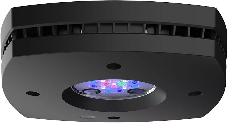 AquaIllumination AI Prime 16 HD LED Luz de arrecife de acuario de agua salada controlable por aplicación - Negro