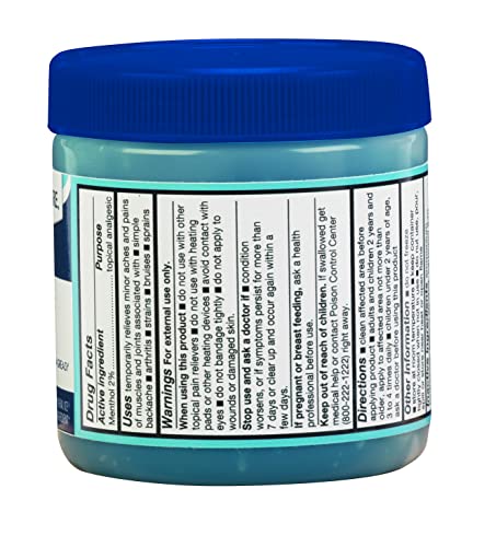 Thera Care Pain Relieving Menthol Gel | Temporarily Relieves The Minor Aches And Pains Of Muscles And Joints | Size: 8 Oz. #TOP2