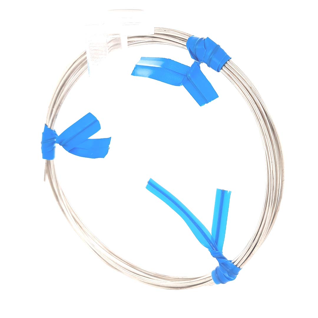 8 Feet Silver Solder Wire Hard 20 Gauge (0.032") Made in USA by CRAFT WIRE