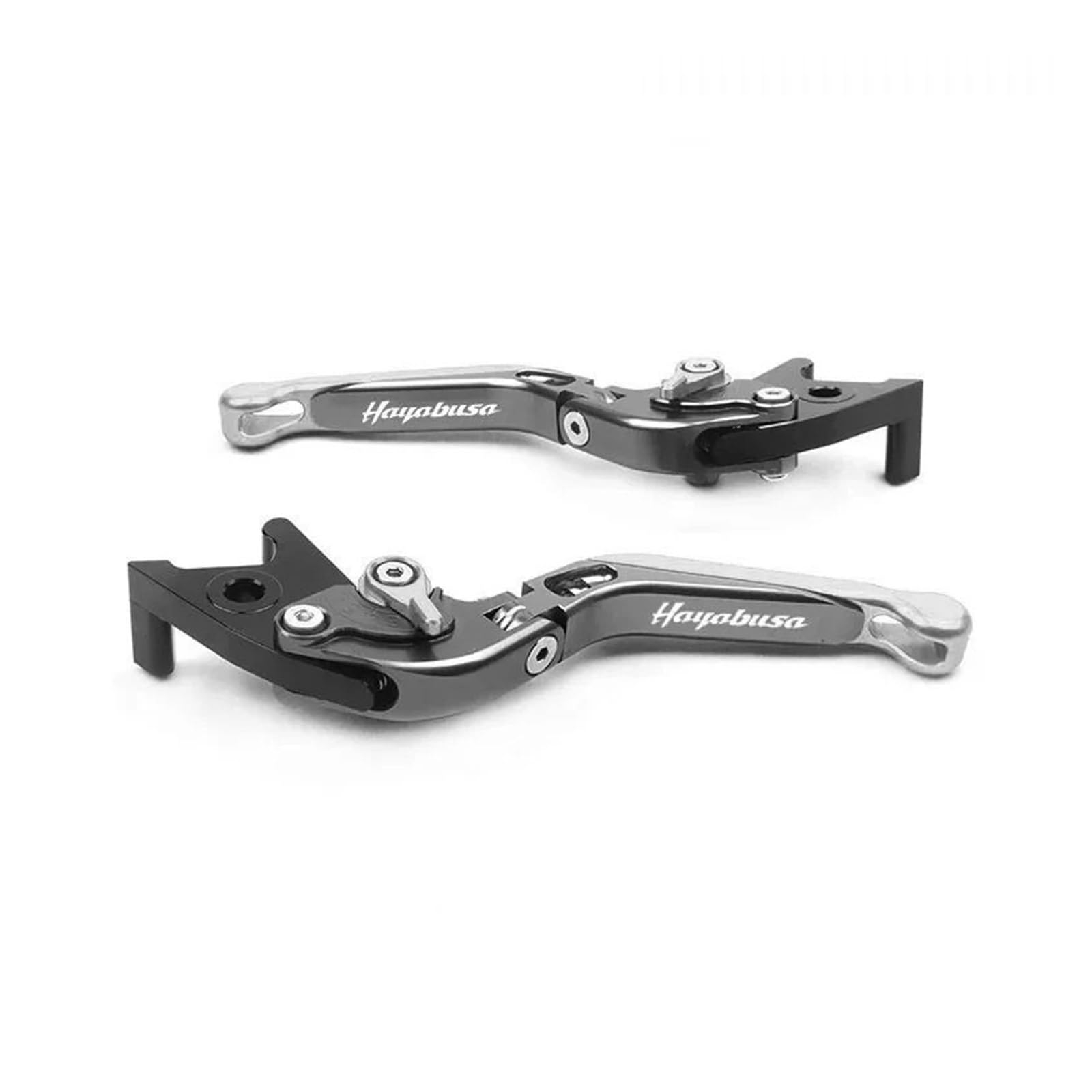 YWQJIOPM Motorcycle Brake Clutch Lever Motorcycle Accessories Folding Extendable Brake Clutch Levers Fit for GSX1300R for Hayabusa GSX 1300R 1999-2007
