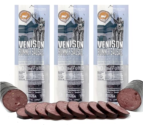 Pearson Ranch Venison Summer Sausage - Deer Sausage – Exotic