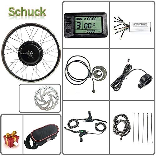 Schuck 48V1000W Electric Bicycle Conversion Kit 20" 24" 26" 27.5" 28" 29" 700C