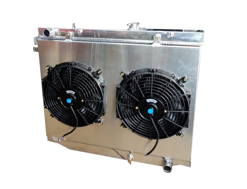 LC 1FZ PERFORMANCE ALUMINIUM RADIATOR WITH FAN SHROUD KIT 1990-1998