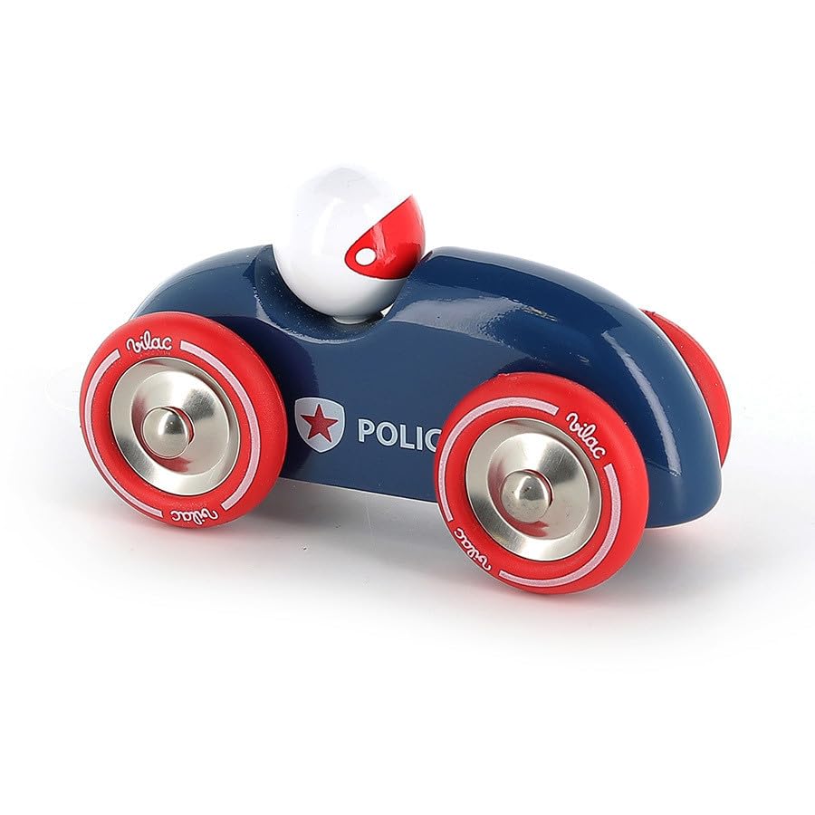 Rallye GM Police camion jouet grand format avec gyrophares bleus