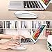 JOYACCESS Wireless Mouse for Laptop - Ultra Thin, Silent, 2400 DPI Portable Optical Mouse for Laptop,Computer,MacBook,Windows, Chromebook, PC (White + Pink)