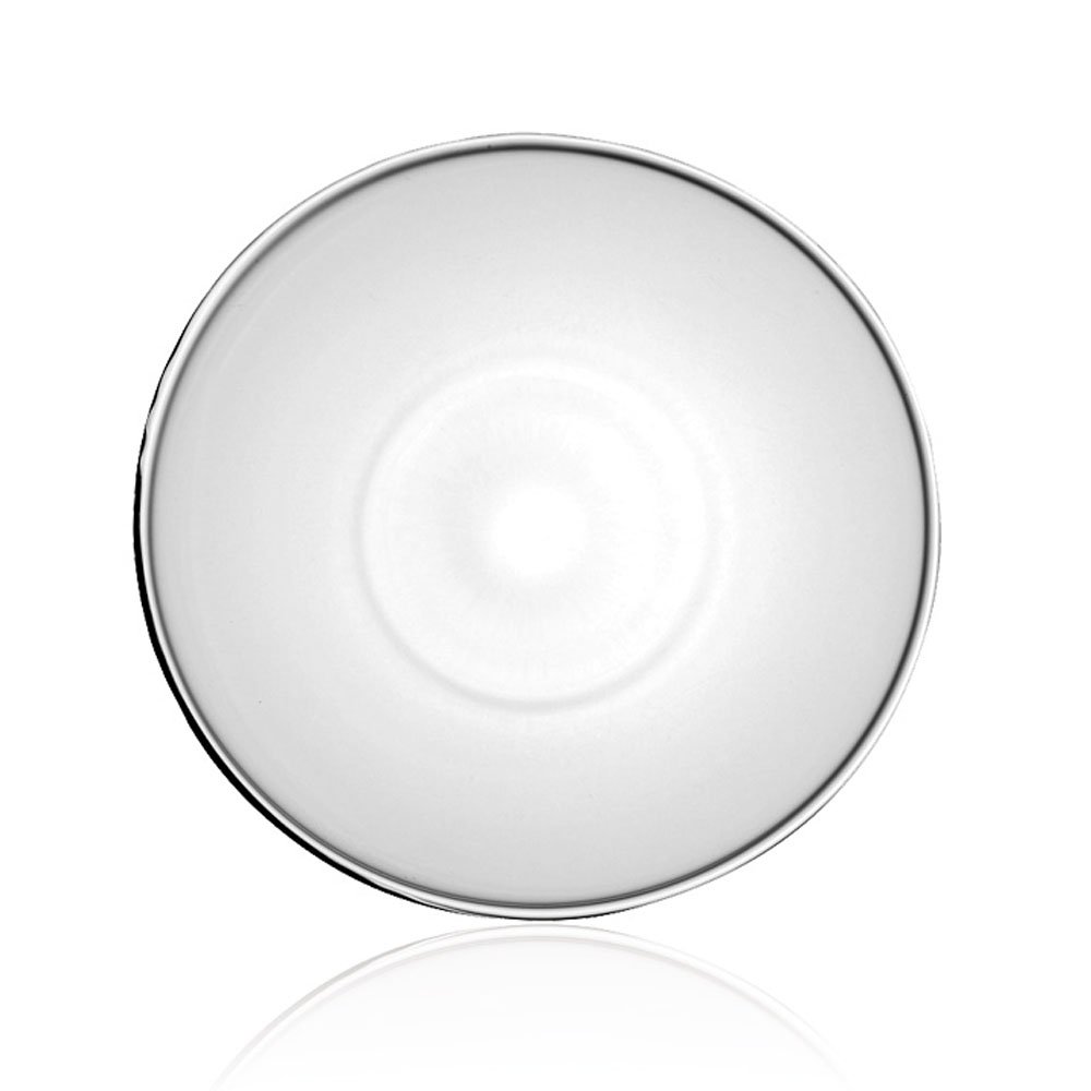 12cm Piattino Vetro Set di 4 Adatta Perfettamente per la Tazza Vetro, Set di 4 Piattino Grande