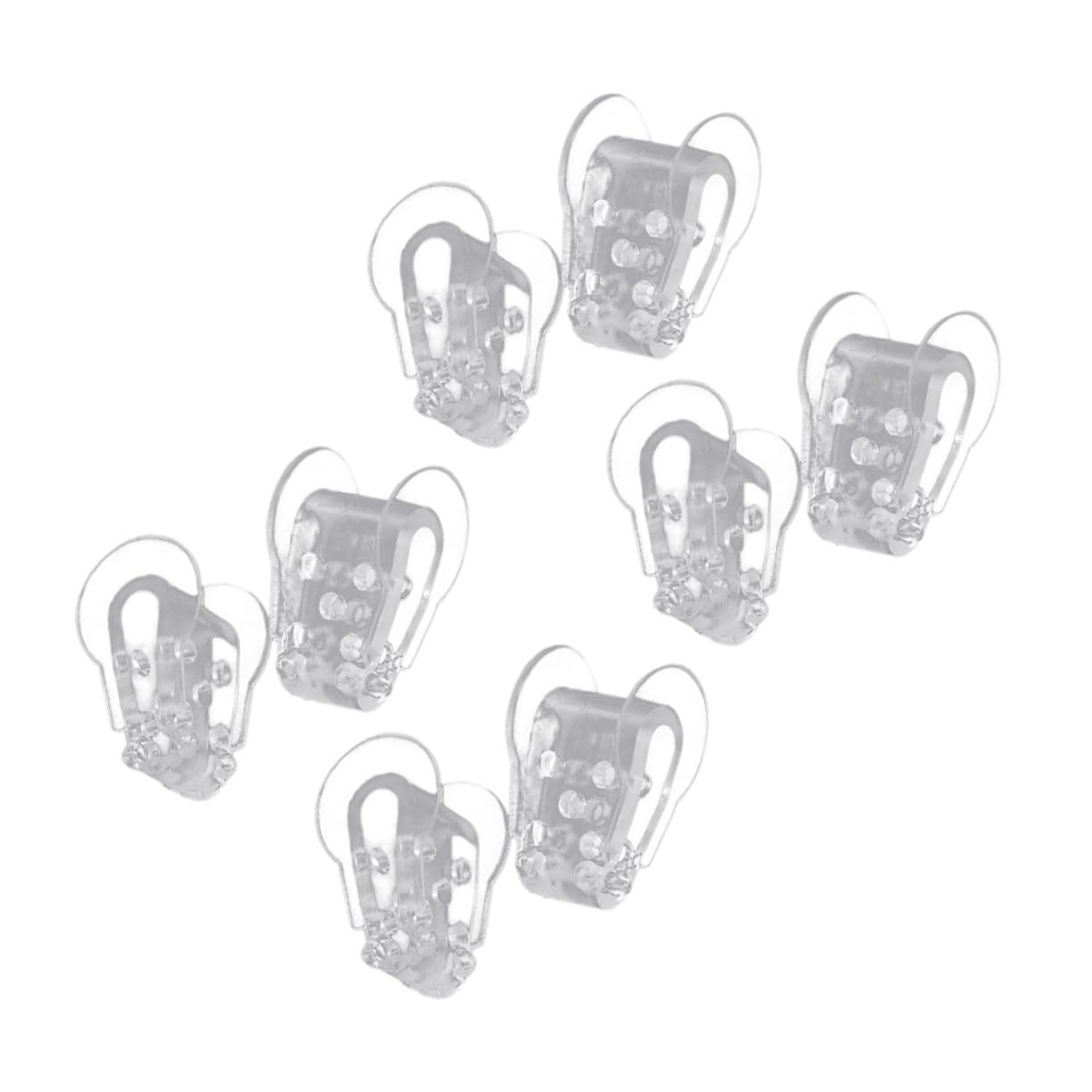 8pcs Professional Toe Separator for Toe Corrector Stretcher Overlapping Guard Foot Adjuster