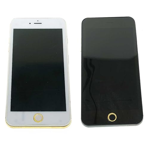 Cooplay 2pcs Fake Shocking Phone Black 6s 7 Plus Tricky