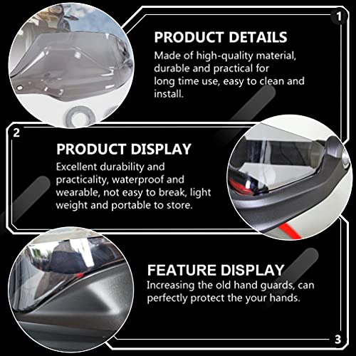 BESPORTBLE 1 par Guiador Prático para Brisas Prémio Bicicleta Guardas de Mão Guardas Alça