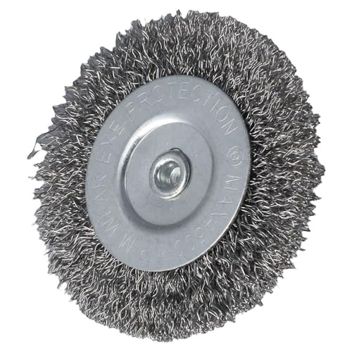 Image of 6 Pack Carbon Steel Wire Wheel Brush,Wire Brush Wheel Cup Brush Set,Drill Wire Brush Set with 1 /4-Inch Hex Shank for Rust Removal, Corrosion and Scrub Surfaces