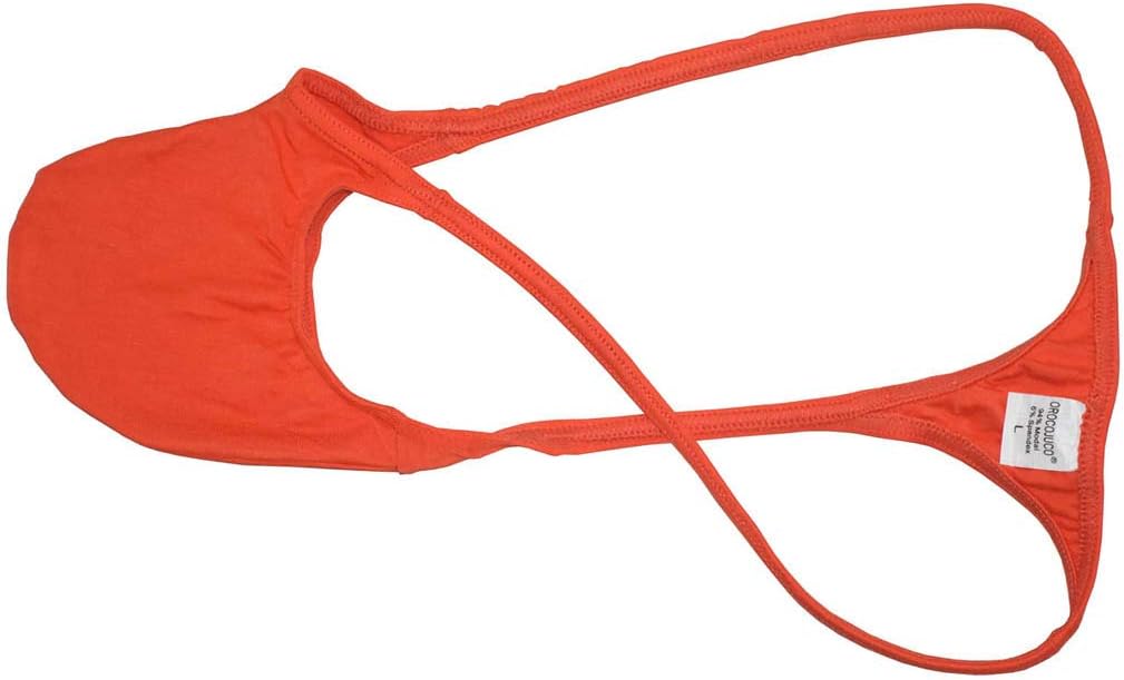 OROCOJUCO Pack Men String Thong Underwear Bulge Pouch T-back Underpants Modal G-string
