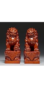Amazon｜木彫り仏像 三国志 関羽像 関公像 置物 木像 花梨木 神像 武