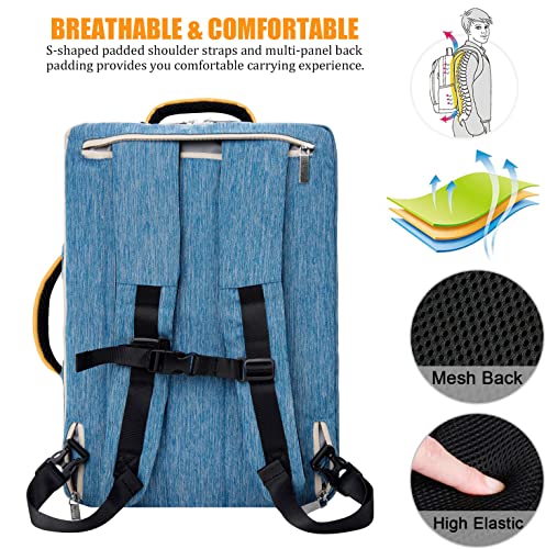 Convertible Laptop Messenger Shoulder Bag 13 14 15 15.6 16 17 17.3 Inch for Men Women3