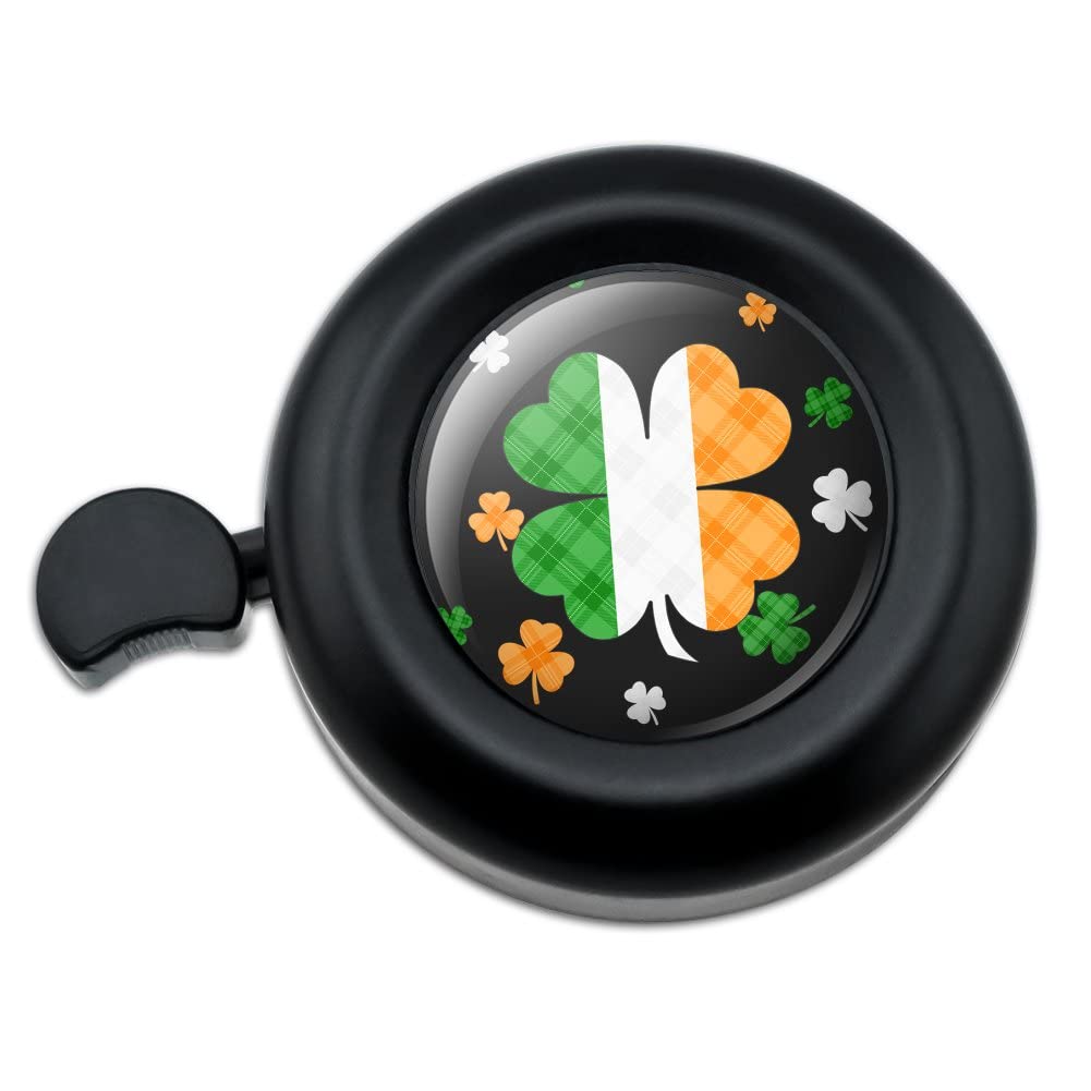 St. Patrick's Day Irish Flag Shamrock Bicycle Handlebar Bike Bell