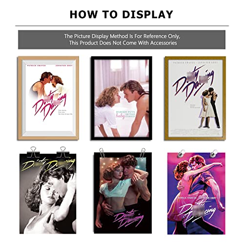 Dirty Dancing Poster Love Movie Poster Wall Art Aesthetic Film Posters Personalized Home Bedroom Living Room Cafe Club Decoration 6 Pcs 10 * 14 Inch Frameless Poster #TOP2