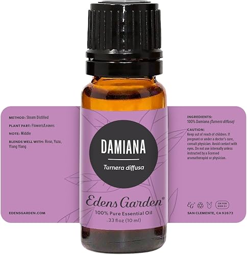 Miniatura 9 de Edens Garden Aceite Esencial de Damiana - 100% Puro Grado Premium, Natural, Terapéutico, Sin Diluir, para Aromaterapia, Lo Mejor para Difusor, Piel,