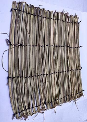 Vedant Enterprises Handicraft Pooja Aasan, Kusha Aasan for Pooja Meditation Mat Pooja Kusha Aasan Mats for Sitting L*B 43.18 * 43.18 Cm-image-42