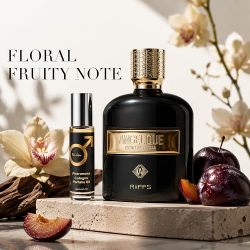 Image of AFLUXE Men's EDP Pheromone&Parfum, Oriental Woody Fragrance-RFS Angelq | Long Lasting Perfume for Men, Eau de Parfum Spray, 3.74 Fl Oz-1