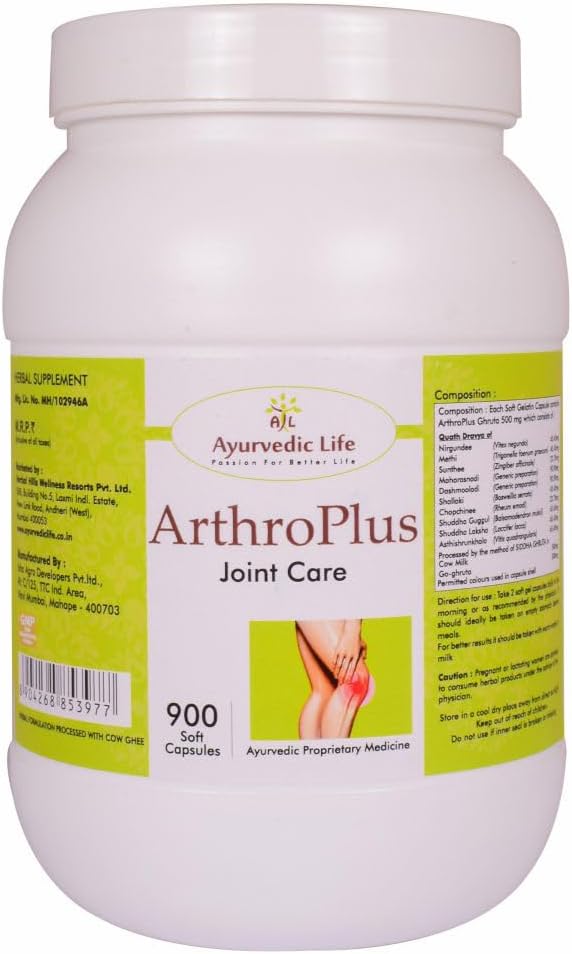 Ayurvedic Life Arthro Plus - 900 Capsules