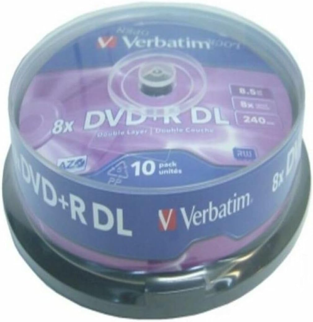Verbatim Dvd+R Dl 10Pk Spindle