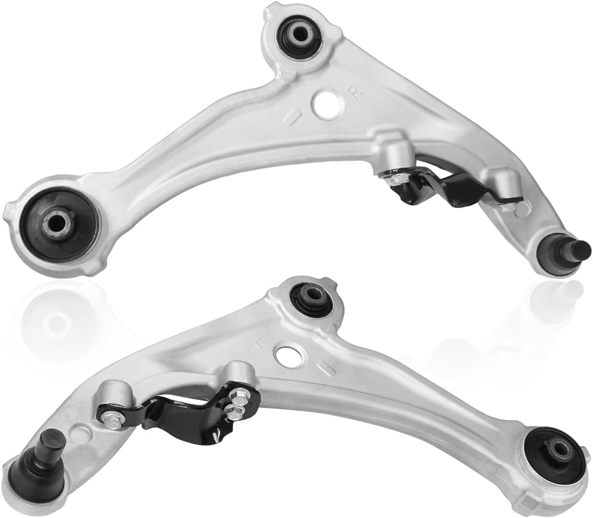 POWERGEAR Control Arm,2PCS Front Lower Control Arm with Ball Joint Driver & Passenger Side Suspension Kit FIT for 2007-2012 Nissan Altima, 2013 Altima Coupe 2-Door