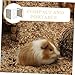 LIOOBO Transparent Hamster Hideaway Habitat Convenient Shelter for Hamster Activity Relaxation Easy to Clean Design Scenic Decor for Indoor Use