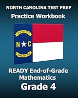 North Carolina Test Prep Practice Workbook Ready End-Of-Grade Mathematics Grade 4: Preparation for the Ready Eog Mathematics Tests 1519220111 Book Cover