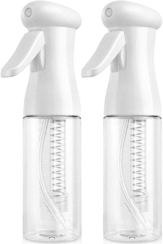 Frasco spray contínuo ultrafino Apidgrowth 100 mL branco, Pacote com 2