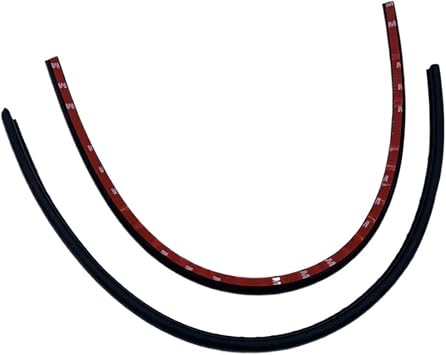 Compatible With Toyota Land Cruiser Prado 2003-2009 FJ120 LC120 Front Bumper Headlight Sealing Beading Rubber Lining Sealing Strip 53395/6