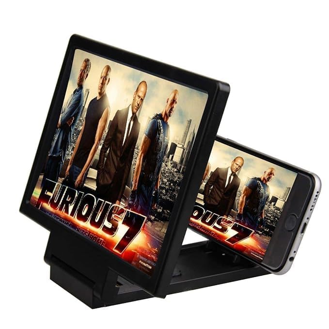 Mabron (𝟏𝟓 𝐘𝐞𝐚𝐫𝐬 𝐖𝐚𝐫𝐫𝐚𝐧𝐭𝐲) HD 3D Mobile Screen Enlarger | Foldable, Eye-Protective & Anti-Radiation Magnifier | Lightweight, Portable Projector Stand for All Smartphones-image-41