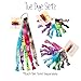 This Season's Colors Tie Dye No Crease Stretch Elastic Headband Hair Ties. Set of 5